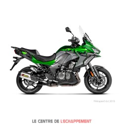 Silencieux AKRAPOVIC Slip-On Kawasaki VERSYS 1000 2019-... Coupelle Carbone