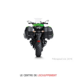 Silencieux AKRAPOVIC Slip-On Kawasaki Z 1000 SX 2017-... Coupelle Carbone