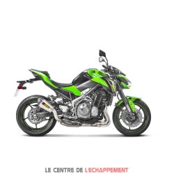 Silencieux AKRAPOVIC Slip-On Kawasaki Z 900 2017-2019 Coupelle Carbone