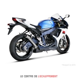 Silencieux AKRAPOVIC Slip-On Megaphone Suzuki GSX R 600 / 750 2011-2016