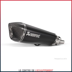 Silencieux AKRAPOVIC Slip-On Piaggio MP3 500 Sport LT/ Business LT 2017-... Coupelle Carbone