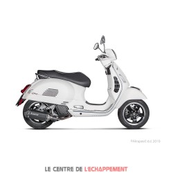 Silencieux AKRAPOVIC Slip-On Piaggio VESPA GTS SUPER IE 2017-... Coupelle Carbone