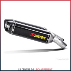 Silencieux AKRAPOVIC Slip-On Racing Ducati 848 IE / EVO