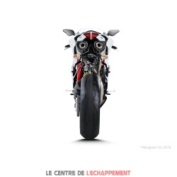 Silencieux AKRAPOVIC Slip-On Racing Ducati 848 IE / EVO