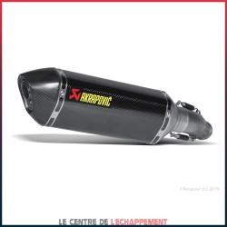 Silencieux AKRAPOVIC Slip-On Suzuki GSX R 600 / 750 2011-2016 Coupelle Carbone