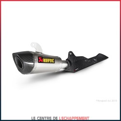 Silencieux AKRAPOVIC Slip-On Suzuki GSX-S 1000 / GSX-S 1000 F 2015-... Coupelle Carbone