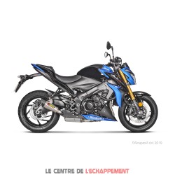 Silencieux AKRAPOVIC Slip-On Suzuki GSX-S 1000 / GSX-S 1000 F 2015-... Coupelle Carbone