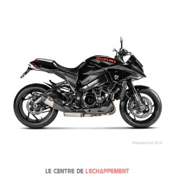 Silencieux AKRAPOVIC Slip-On Suzuki GSX-S 1000 / GSX-S 1000 F 2015-... Et GSX-S 1000 KATANA 2019-... Coupelle Carbone