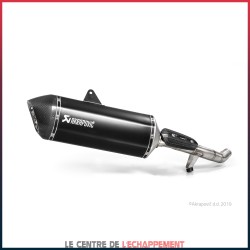 Silencieux AKRAPOVIC Slip-On Triumph TIGER EXPLORER 1200 2016-... Coupelle Carbone