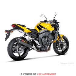 Silencieux AKRAPOVIC Slip-On Yamaha FZ1 / FAZER 2006-2016 Coupelle Carbone