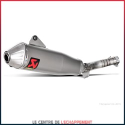 Silencieux AKRAPOVIC Slip-On Yamaha WR 450 F 2016-2018 ET YZ 450 F 2014-2017