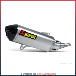 Silencieux AKRAPOVIC Slip-On Yamaha X-CITY 250 2007-2016 et X-MAX 250 2006-2016 Coupelle Carbone