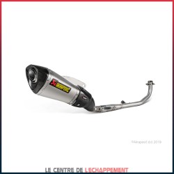 Ligne Complète AKRAPOVIC Racing Line Honda MSX 125 2016-... Coupelle Carbone