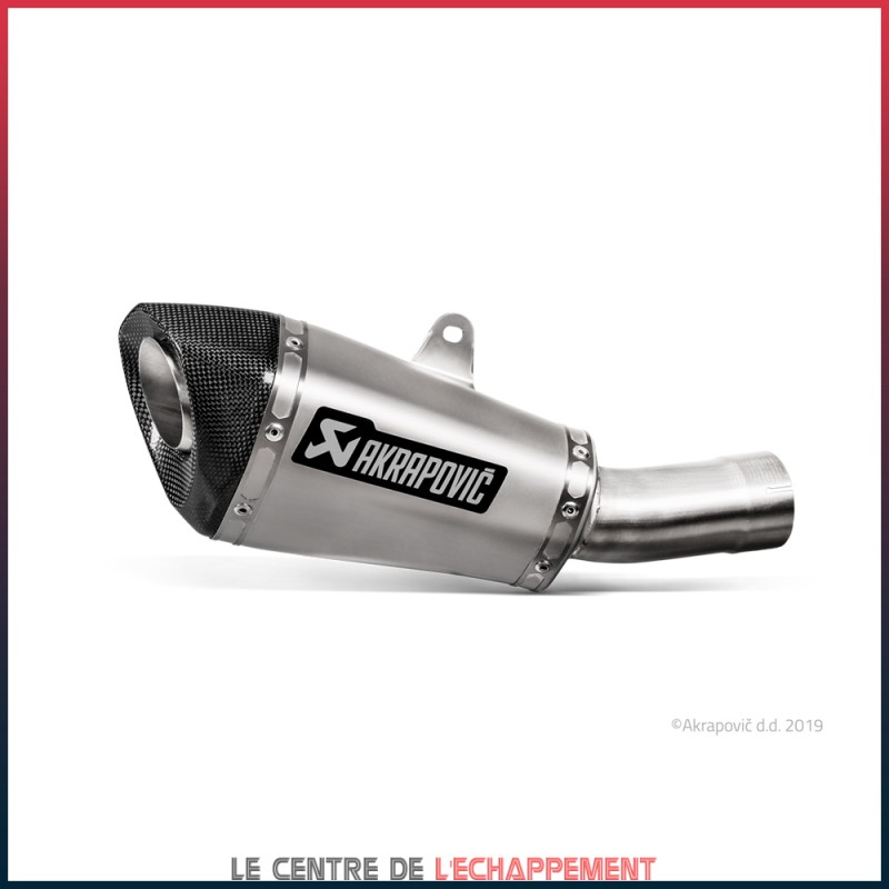 Ligne Complète AKRAPOVIC Slip-On Conique Honda CB 1000 R 2018-... Coupelle Carbone