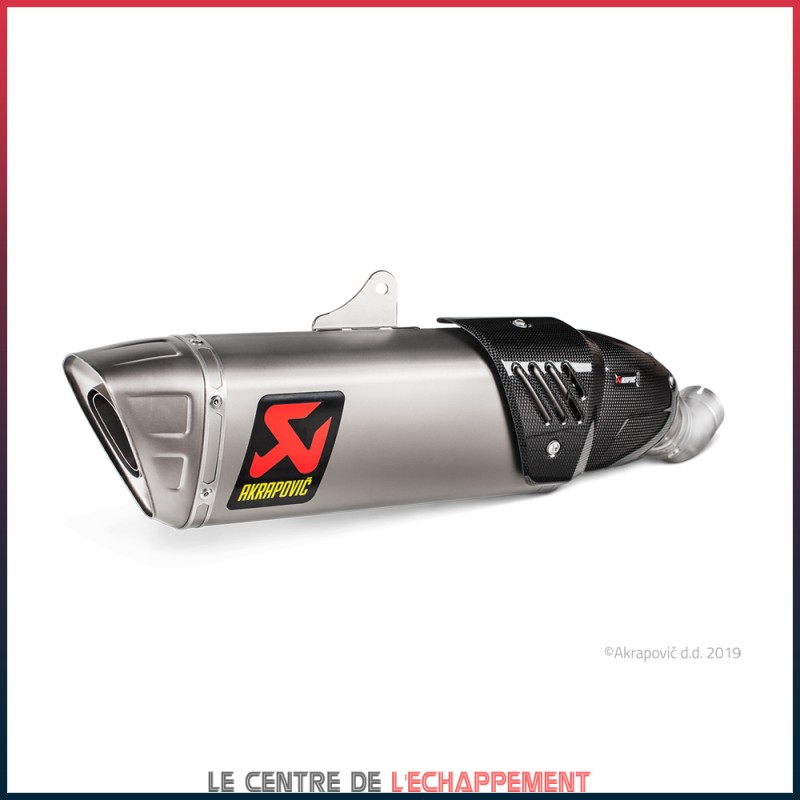 Silencieux AKRAPOVIC Slip-On Honda CBR 1000 RR 2017-2019