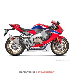 Silencieux AKRAPOVIC Slip-On Honda CBR 1000 RR 2017-2019