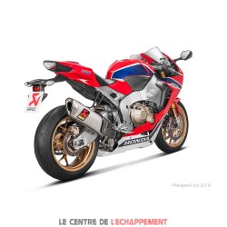 Silencieux AKRAPOVIC Slip-On Honda CBR 1000 RR 2017-2019