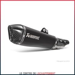 Silencieux AKRAPOVIC Slip-On Kymco AK 550 2017-... Coupelle Carbone