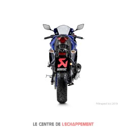 Silencieux AKRAPOVIC Slip-On Yamaha MT 03 2016-... Coupelle Carbone