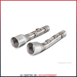 Silencieux AKRAPOVIC Slip-On Yamaha SCR 950 2017-2020 et XV 950 BOLT / R / Racer 2017-2020