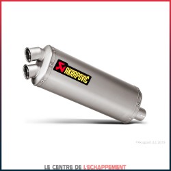 Silencieux AKRAPOVIC Slip-On Honda CRF 1000 L AFRICA TWIN ADVENTURE SPORT 2018-...