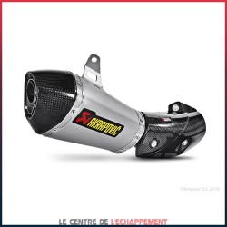 Silencieux AKRAPOVIC Slip-On Kawasaki ZX10R NINJA 2011-2015 Coupelle Carbone