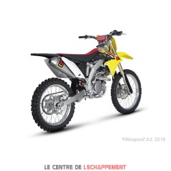 Silencieux AKRAPOVIC Slip-On Suzuki RM-Z 250 2010-2018