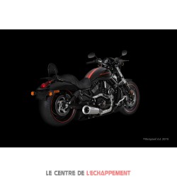 Ligne Complète AKRAPOVIC Open Line Harley V-ROD MUSCLE 1200 et V-ROD NIGHT ROD 1200