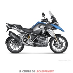 Silencieux AKRAPOVIC Slip-On BMW R 1200 GS 2013-2016 Coupelle Carbone