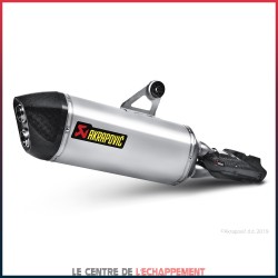 Silencieux AKRAPOVIC Slip-On BMW R 1200 GS 2013-2016 Coupelle Carbone