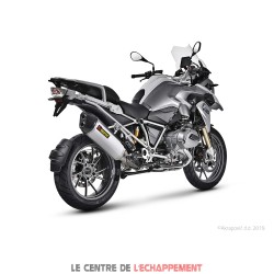 Silencieux AKRAPOVIC Slip-On BMW R 1200 GS 2013-2016 Coupelle Carbone