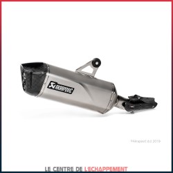 Silencieux AKRAPOVIC Slip-On BMW R 1250 GS / ADVENTURE 2019-... Coupelle Carbone