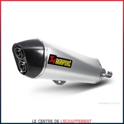 Silencieux AKRAPOVIC Slip-On Gilera FUOCO 500