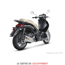 Silencieux AKRAPOVIC Slip-On Gilera FUOCO 500