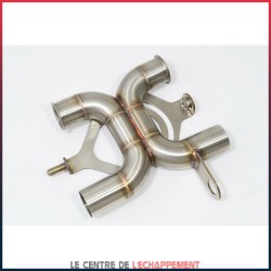 Manchon raccord sans catalyseur SB Triumph 900 STREET CUP / STREET TWIN / BONNEVILLE T100 / T120 / BOBBER / THRUXTON