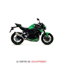 Silencieux ARROW X-KONE Kawasaki Z 900 2020-... Coupelle Carbone