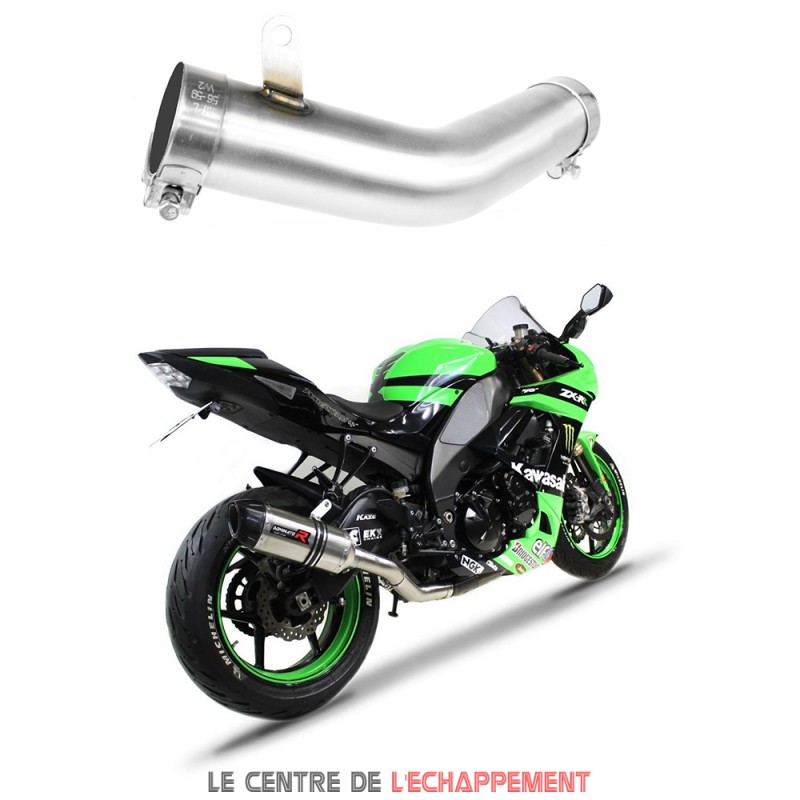 Manchon Raccord sans Catalyseur pour Kawasaki ZX10R NINJA 2008-2010