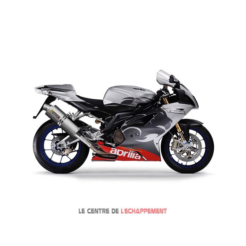 Silencieux LEXTEK OP1 Aprilia RSV 1000 R / FACTORY 2004-2007 et Tuono 1000 2006-2009