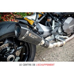 Silencieux LEXTEK XP8C Ducati MONSTER 1200 / 1200 S 2014-...