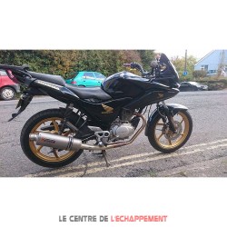 Ligne Complète LEXTEK OP1 Honda CBF 125 2008-2014