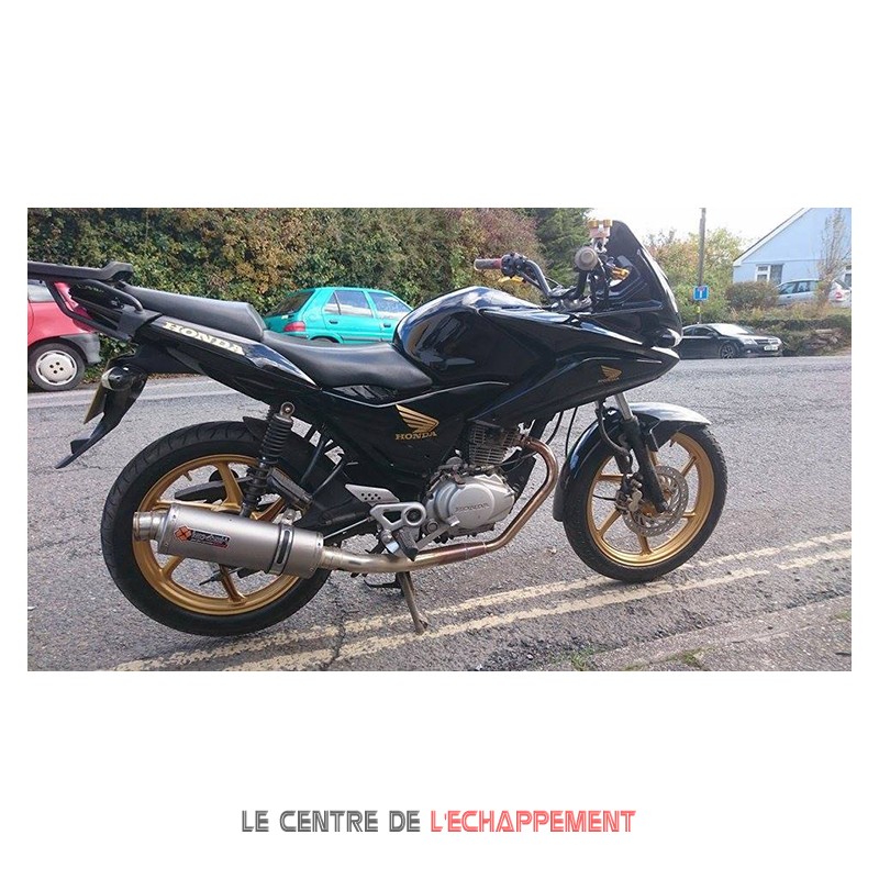 Ligne Complète LEXTEK OP1 Honda CBF 125 2008-2014