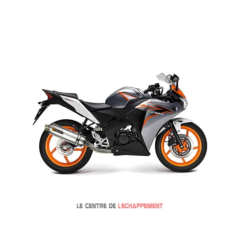 Ligne Complète LEXTEK OP1 Honda CBR 125 2011-2016