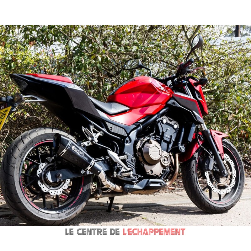 Ligne Complète LEXTEK XP8C Honda CB 500 F / CBR 500 R et CB 500 X 2013-2015