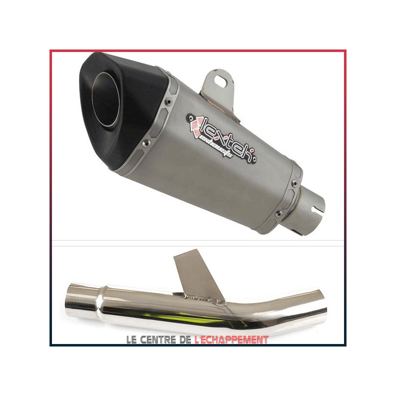 Silencieux LEXTEK XP10 Kawasaki VERSYS 1000 2012-2018