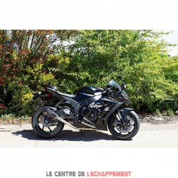 Silencieux LEXTEK XP8C Kawasaki ZX10R NINJA 2011-2015