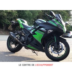 Silencieux LEXTEK XP8C Kawasaki Ninja 300 R 2013-2016