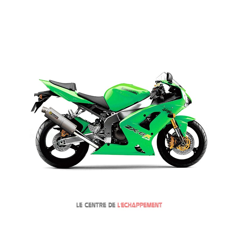 Silencieux LEXTEK OP1 Kawasaki ZX6R 636 / ZX6RR 2003-2004