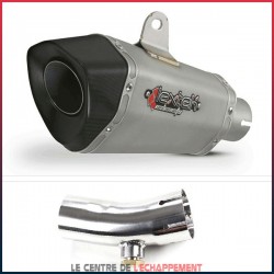 Silencieux LEXTEK XP10 Kawasaki ER6 / ER6F 2005-2011