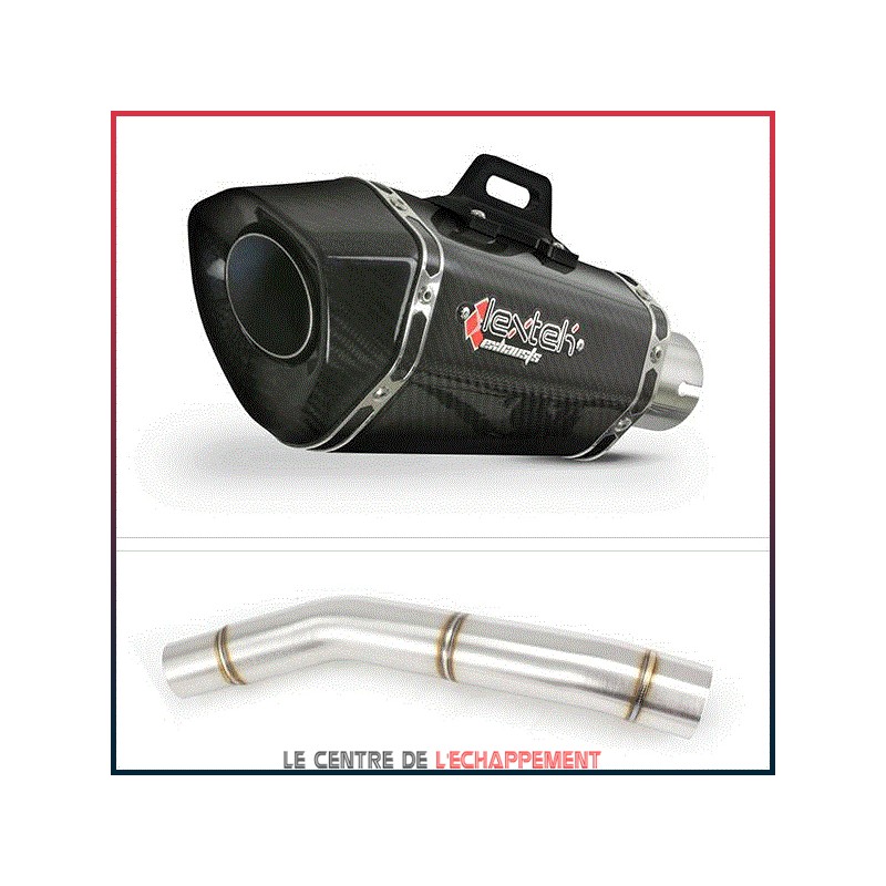 Silencieux LEXTEK XP8C Kawasaki Z 750 2007-2013