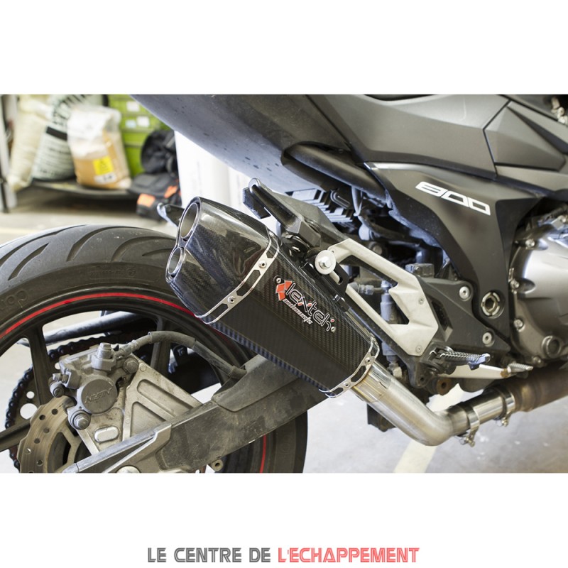 Ligne Complète LEXTEK XP13C Kawasaki Z 800 2013-2017